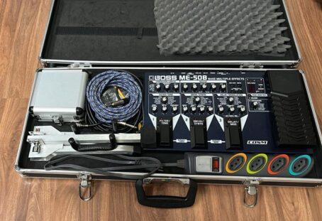 Suporte para Guitarra baixo de chão Dobrável compacto - Image 8